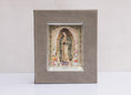 Cargar la imagen en la vista de la galería, Marco de piel con virgen - PAQUETE 10 PIEZAS