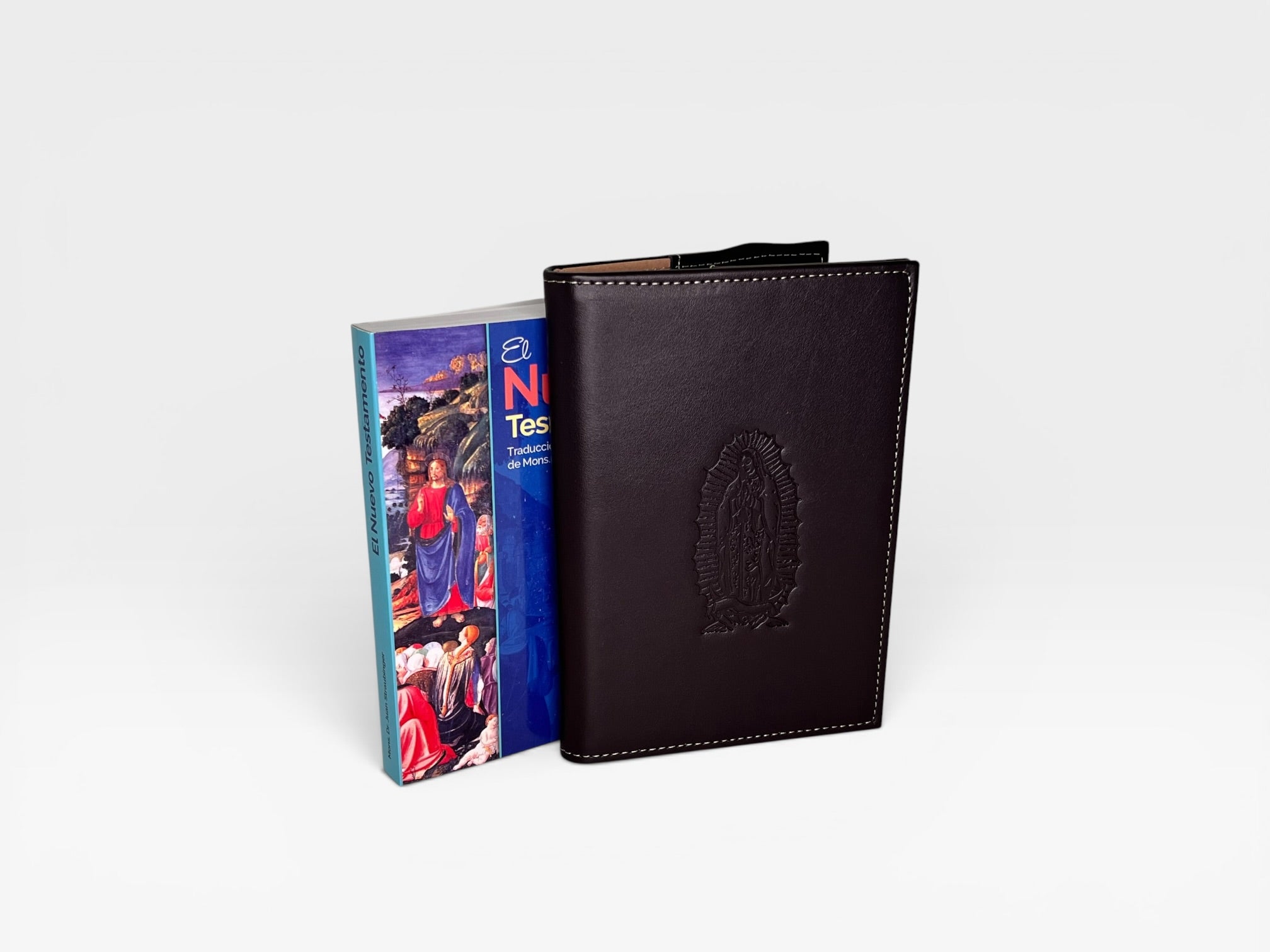 BIBLIA LIBRO NUEVO TESTAMENTO CON FORRO DE PIEL