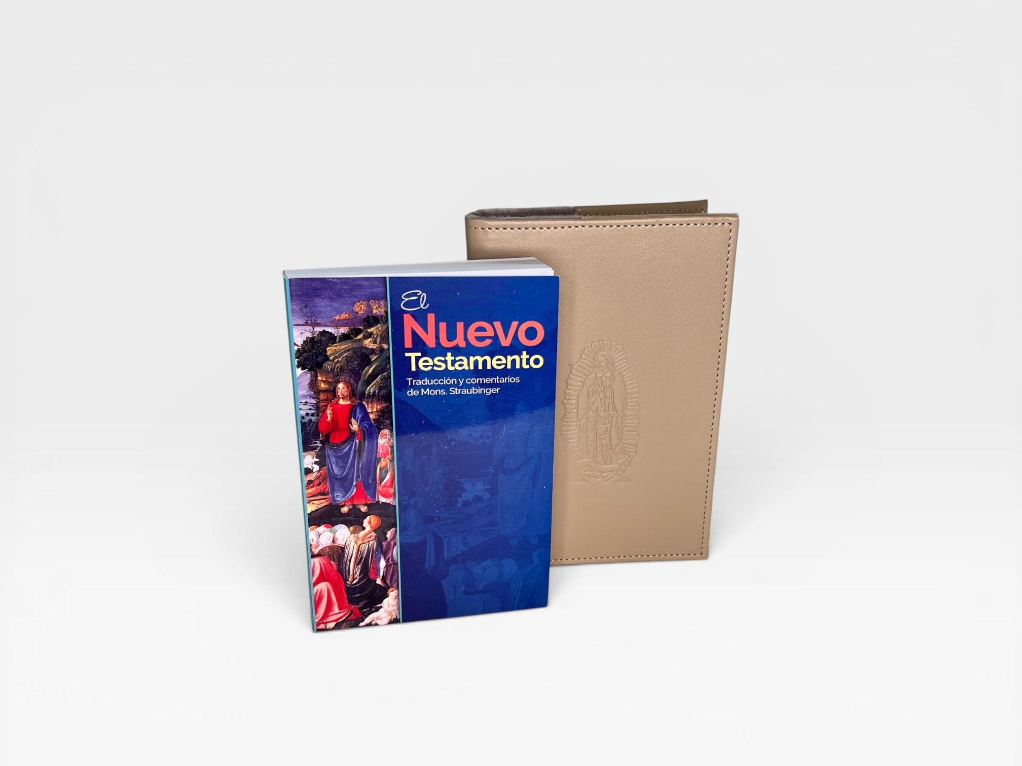 BIBLIA LIBRO NUEVO TESTAMENTO CON FORRO DE PIEL