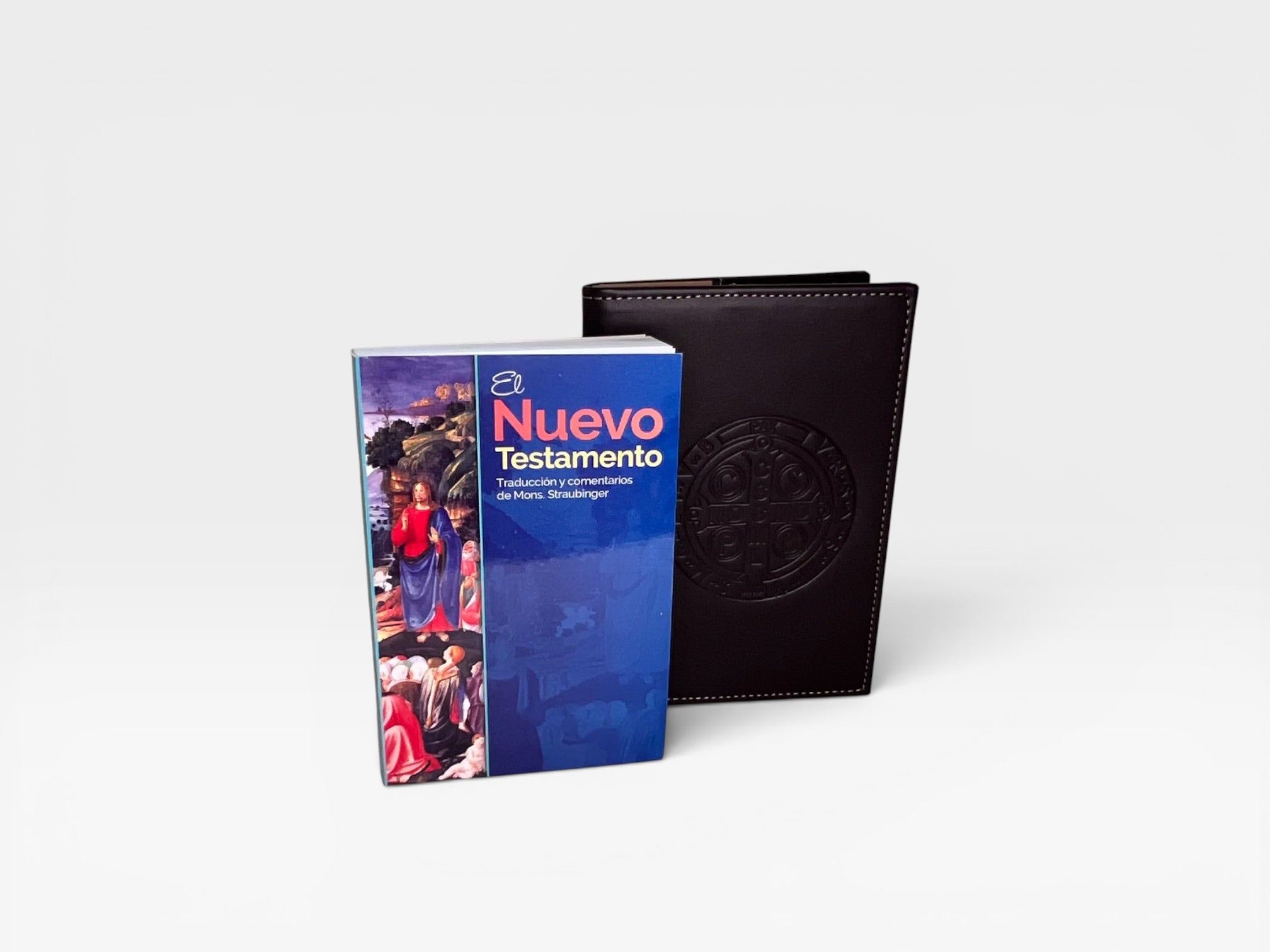 BIBLIA LIBRO NUEVO TESTAMENTO CON FORRO DE PIEL